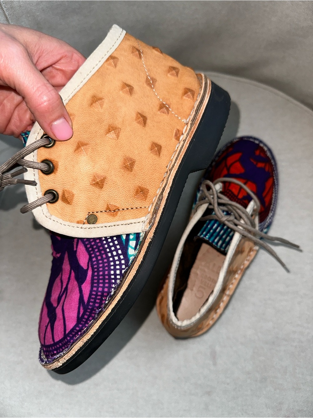 RARE BROTHER VELLIES ARTISAN SHOES new 🤎💜 - Picture 16 of 16